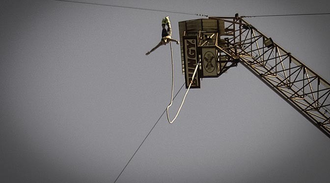 bungee jump Chiang Mai, Thailand